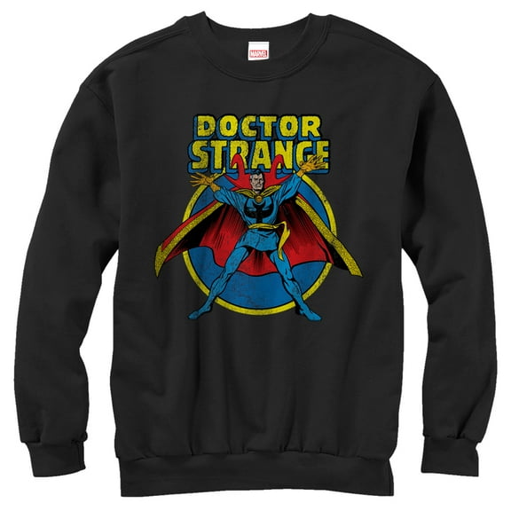 Men's Marvel Doctor Strange Classic  Sweatshirt Black 2X Large