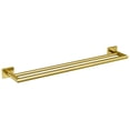 thumbnail image 3 of Ico Bath V62184 Crater 24-1/4" Double Towel Bar - Nickel, 3 of 4