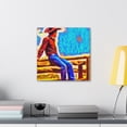 thumbnail image 6 of Cowboy on Fencepost - Canvas, 6 of 25