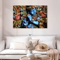 thumbnail image 2 of Elephant Stock Beautiful Krishna Wall Art - Horizontal Canvas Wall Art - Living Room Wall Decor - Religion And Spirituality Canvas - Orange And Blue Decor - 45" x 30", 2 of 8