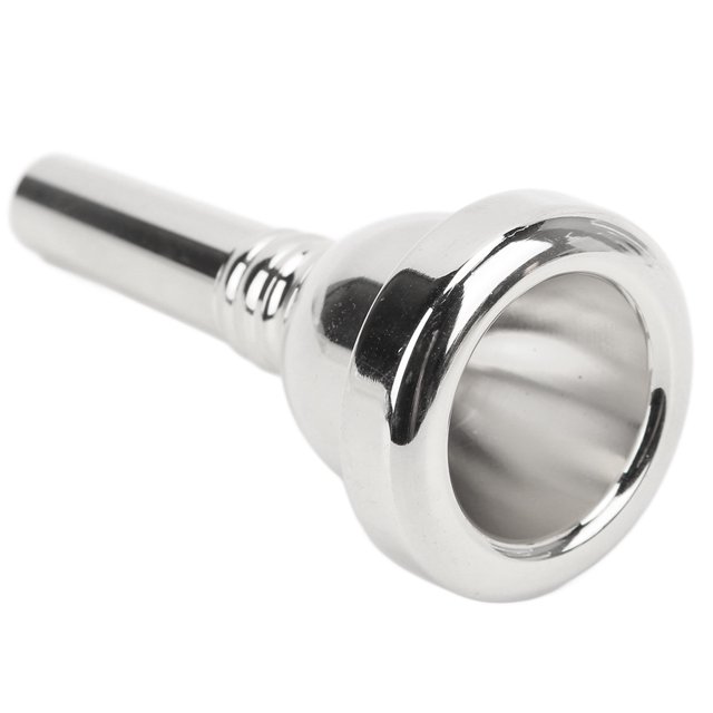 Boquilla de trombón de metal, boquilla de trombón, accesorio de boquilla de trombón alto, boquilla de trombón alto, materiales ecológicos