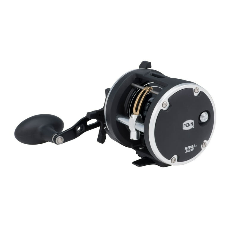 PENN Rival Level Wind Conventional Fishing Reel, Size 30 