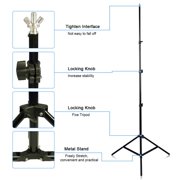 Ktaxon 10x6.5ft Adjustable Background Support Stand Photo Studio Backdrop Crossbar Set