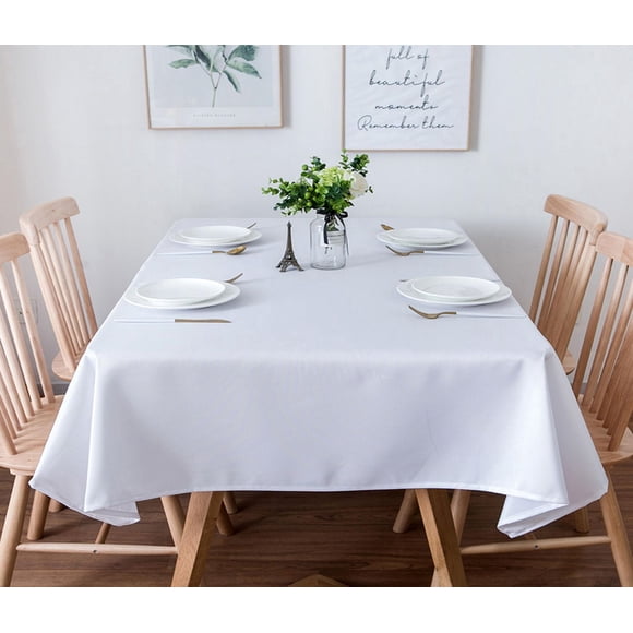 Nappe de table solide 100 % coton Fabstyles Hotel