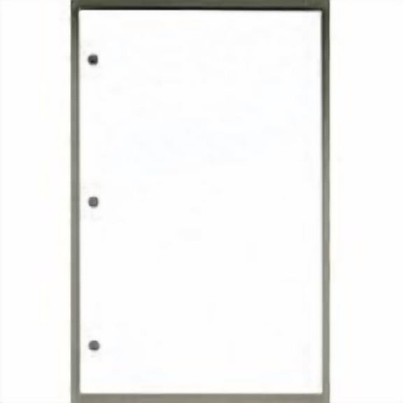 Kleer-Fax Unruled Filler Paper, 6" x 9.5", White, Reinforced, 3-holes, 100 Sheets