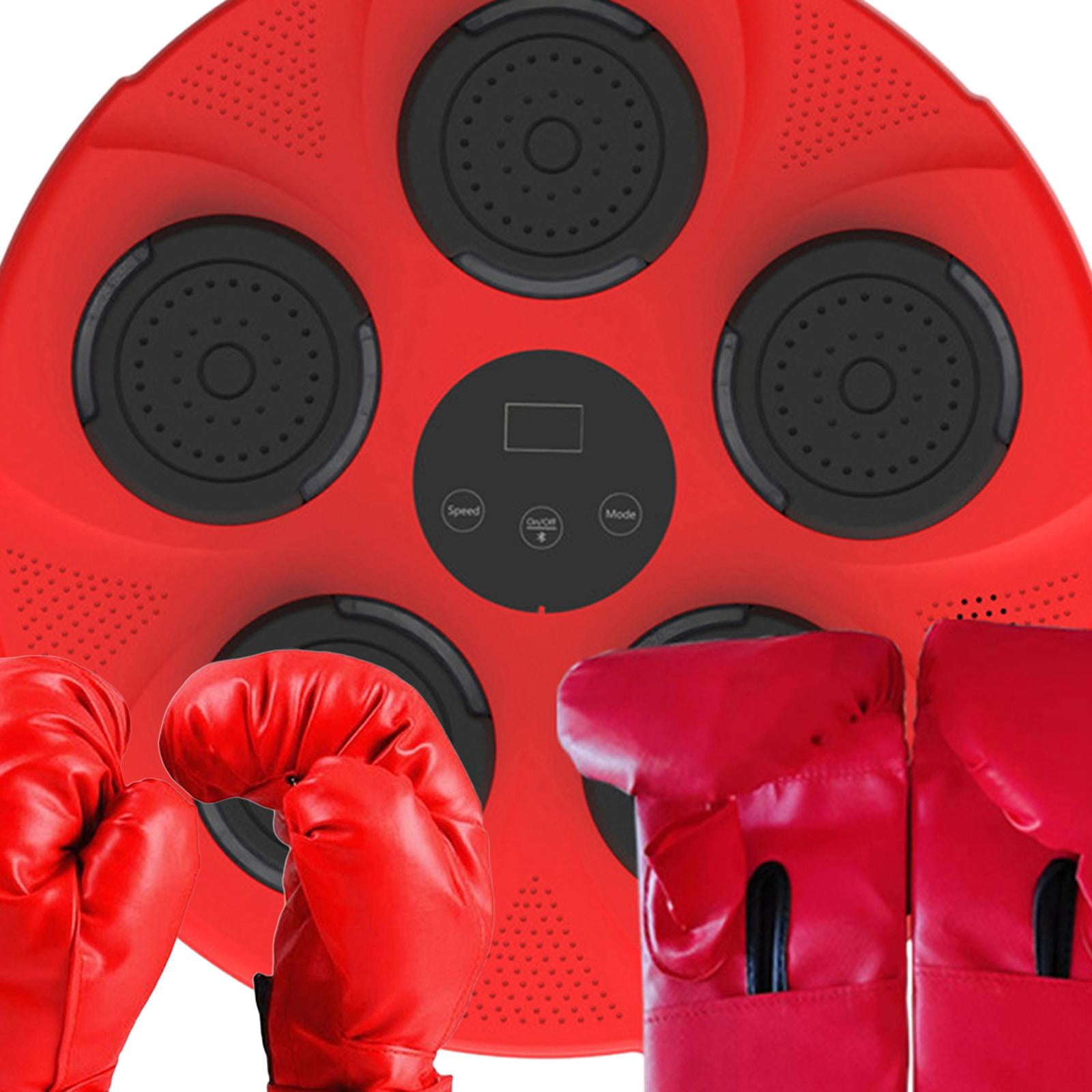 harayaa Electronic Boxing Machine Mode Speed Adjustable Boxing Training Equipment Boxing Red Adults Gloves