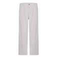 thumbnail image 5 of RYDCOT Mens Linen Blend Dress Pants, Flat Front, Durable Twill, Regular Fit, Breathable & Lightweight Suit Pants White, 5 of 6