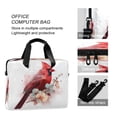 thumbnail image 4 of Laptop Bag Laptop Briefcase 15.7 x 3 x 11.8 Inches Laptop Bag Briefcases Laptop Storage Travel Laptop Bag Work Laptop Bag Red Bird Pattern, 4 of 8