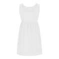 thumbnail image 3 of Zekutng Summer Dresses for Women New Spring/Summer Round-Neck Polka Short Sleeved Knee Length Dress,Sizes S-2XL, 3 of 8