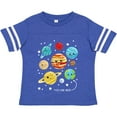 thumbnail image 3 of Inktastic Cute Planets, Kawaii Planets, Space, Cosmos, Stars Boys or Girls Toddler T-Shirt, 3 of 5