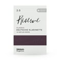thumbnail image 3 of D'Addario Organic Reserve Classic Deutsche Klarinette Reeds Strength 2.0 10-pack, 3 of 5
