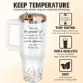 thumbnail image 4 of Inspirational Christian Gifts For Women - Unique Motivational Religious Catholic Birthday Mothers Day Gifts for Her 40oz Insulated Stainless Steel Tumbler with Handle and Straw Lid Cup Mug, 4 of 6