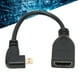 thumbnail image 5 of Cable convertidor de ángulo izquierdo Cable adaptador de interfaz Multimedia Plug and Play portátil para auriculares para ordenador para proyector, 5 of 8