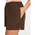 thumbnail image 4 of No Boundaries Cotton Pull-On Shorts with Side Bows, Women's XXS-XXL, 4 of 5