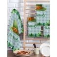 thumbnail image 2 of St. Patrick's Day Kitchen Dish Towels for Drying Dishes Set of 3, Spring Coin Green Clovers Blue Lattice Waffle Weave Microfiber Hand Tea Bathroom Towels Quick Dry & Absorbent Towel 15.7x23.6, 2 of 7