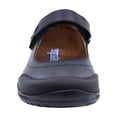 thumbnail image 3 of Zapato escolar Coqueta para niña de piel negro Georgina con punta reforzada, 3 of 6