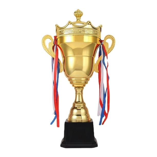 Trofeo Copa Trofeos Ganadores Trofeos de Primer Lugar Premio de Metal para Deportes Fútbol 50cm