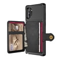 thumbnail image 5 of Samsung Galaxy Note 10 Plus Wallet Case, Dteck Heavy Duty Hard Silicone Shockproof Case Flip Leather Card Holder Protective Cover For Samsung Galaxy Note 10+ 6.8 inch, Black, 5 of 9
