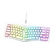 thumbnail image 2 of Teclado para juegos con cable Diseño ergonómico Accesorios para teclados de computadora con cable USB blanco, 2 of 9