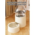 thumbnail image 2 of Automatic Cat Feeder Water Dispenser Set 2-Pack Gravity Food Water Bowl, 2 of 5
