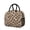Brown and Beige, variant on Black and Pink Leopard Print Insulated Leakproof Lunch Box for Work, Lunch Bag for Women Men, Loncheras Para Mujer for Beach Travel Picnic Camping