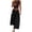 Black, variant on Trousers Pants For Women Cropped Pants For Women Loose Wide Leg Track Pockets Elastic Waist Hiking Womens Trousers Long Shorts For Women