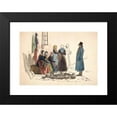 thumbnail image 2 of Martinus Rørbye 14x11 Black Modern Framed Museum Art Print Titled - Scene from Torvepladsen in Thisted (1830), 2 of 5