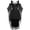 Black, variant on Vintage Dress Plus Size Gothic Style Midi with Corset Long Flare Sleeve A Line Party Black XL