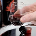 thumbnail image 5 of Smarty 4 oz. Clear Elegant Stemless Disposable Plastic Wine Glasses 64ct, 5 of 5