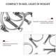 thumbnail image 3 of OUNONA 4Ud Clips Para Mangueras De Acero Inoxidable Con Instalación 360 Y Durabilidad, 3 of 6