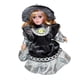 thumbnail image 5 of Muñeca de de 7.8 pulgadas, muñecas de , muñecas coleccionables, muñecas antiguas, muñeca na, , muñeca navideña, muñ gris Baoblaze Muñeca de porcelana victoriana, 5 of 6