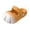 Orange, variant on Cute Cartoon Paw Design Adjustable Snap Backstrap Lightweight EVA Kids Garden Clogs Size:7-8 Years