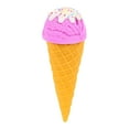 thumbnail image 1 of Cono de helado artificial, postre realista, modelo de cono de helado falso, juguetes de helado de simulación, comida falsa para el hogar, gabinete de cocina, vitrina, accesorio de fotografía, 1 of 7
