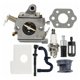 thumbnail image 1 of Kit de rejuvenecimiento de la máquina, reemplazo del filtro de aire de la bujía del filtro de combustible, conjunto completo de elementos del carburador, adecuado para varios modelos, solución de, 1 of 5