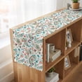 thumbnail image 6 of Table Runners 120 Inches Long Dress Scarves, Boho Flower Farmhouse Coffee/Dining/Kitchen Table Runner for Living Room, Spring Watercolor Paisley Floral Leaf Plant 13x120 Inch, 6 of 9