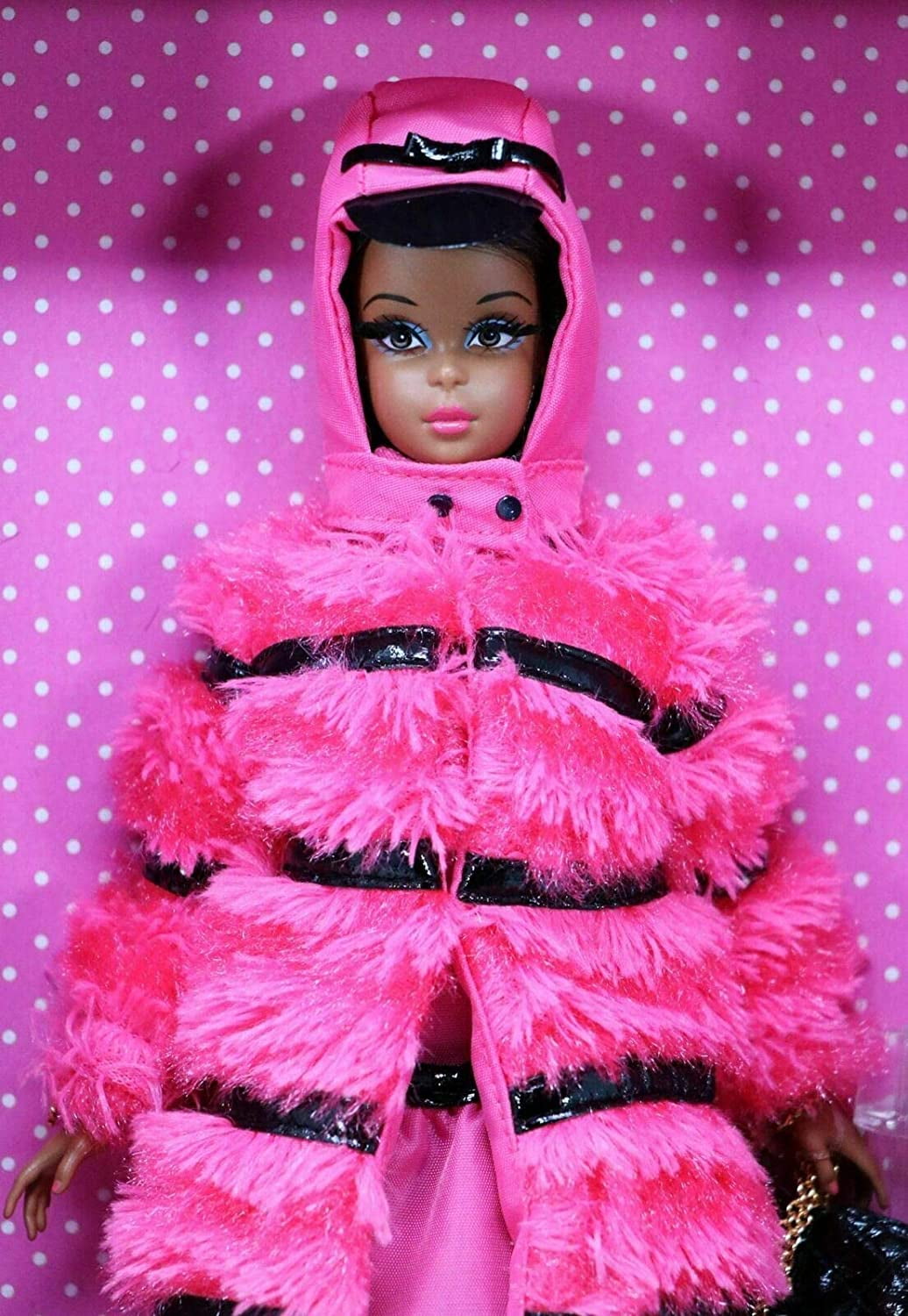 Barbie Collector s Doll Fuchsia N Fur Francine African American Silkestone Body Walmart