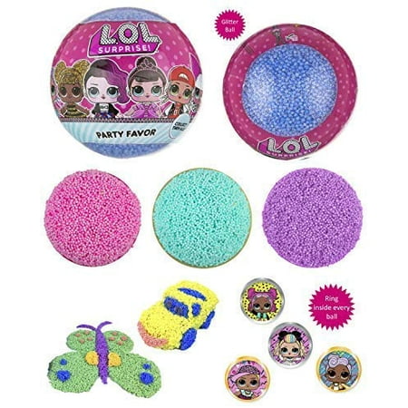 LOL Surprise Party Supplies, Foam Bead Surprise Ball for an LOL Surprise Party