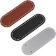 thumbnail image 2 of Juego de 3 piezas de bolsa de cuero pu, gancho inferior para cojín, parte inferior ovalada de 30x10cm con gancho con orificio, parte inferior para bolsa tejida a mano DIY, 2 of 5