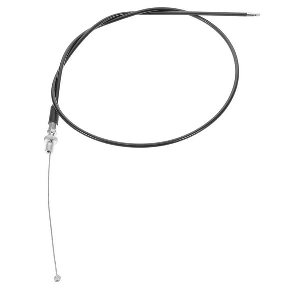LEORX Atv Throttle Cable Kit Metal Motorcycle Engine Wire Replacement Black