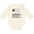thumbnail image 3 of Inktastic Mamaw for Grandchild Girls Girls Long Sleeve Baby Bodysuit, 3 of 5