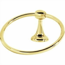 Alno Royale Series Towel Ring - Polished Brass