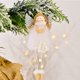 thumbnail image 4 of Adornos navideños con forma de ángel para colgar en el árbol, manualidades navideñas, decoraciones de elfos, 4 of 5