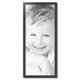 thumbnail image 2 of ArtToFrames 16" x 38" Grey and Black Picture Frame, 16x38 inch Gray MDF Poster Frame (WOM-4448), 2 of 7