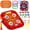 Red, variant on Caunedy 5 in 1 Bean Bag Toss Game Set,Family Party Supplies for Kids,Fun Outdoor Games Toys Gifts for Kids Age 3-10