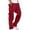 D-Wine, variant on Rciityk Mens Cargo Pants Elastic Waist Drawstring Stretch Loose Joggers Work Pants Solid Casual Outdoor Pants with Multi Pockets