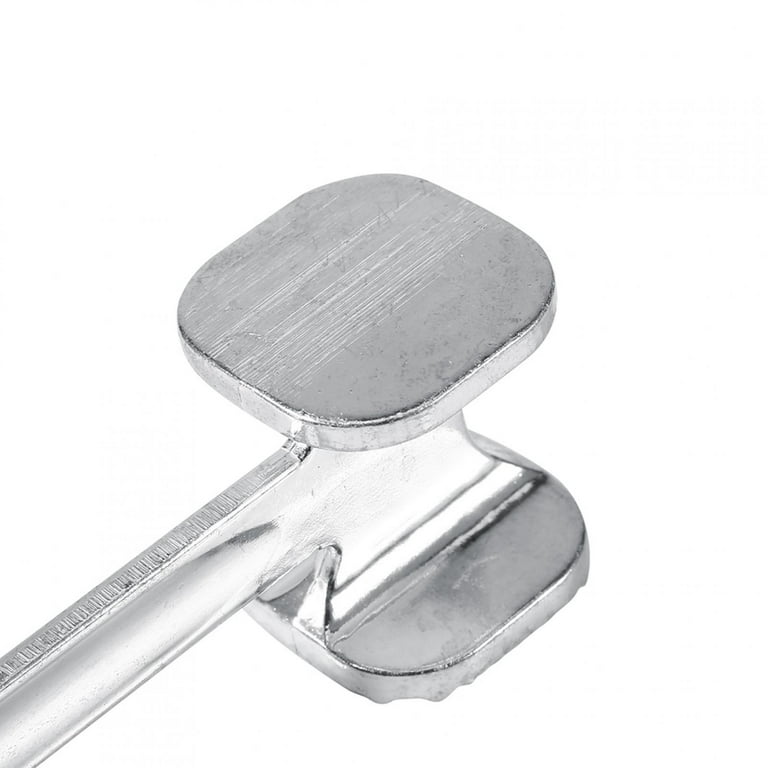 Shiny-Metal Meat Pounder Crushing Flattening Tool Kitchen Hammer Dual Sided  with Comfortable Grip Handle Bl16353 - China Tenderizer and Meat Crushing  price