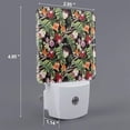 thumbnail image 2 of Fotbe Watercolor Tropical Flowers Pattern Plug-in LED Backlit Night Light with Motion Sensor & Dusk to Dawn Sensor Energy Efficient Night Light, Bedroom Night Light-EU, 2 of 7