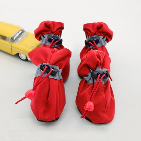 

Alueeu Breathable Non-Slip Outdoor Pet Shoes Cover Soft Sole Foot Cover Pet Supplies plus Gift Card