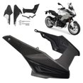 thumbnail image 3 of Cubierta del chasis del motor ANGGREK protector de escape de fibra de carbono negro, 3 of 8