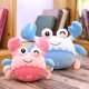 thumbnail image 4 of Cute Crab Ocean Small Hairy Plush Toys Creative Ocean Soft Stuffed Animal Crab Dolls Kawaii Plushies Doll Gift Decorations Kids, 4 of 5